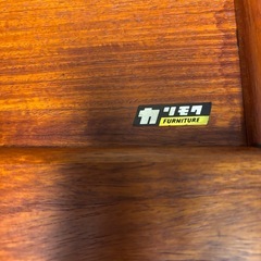 カリモク　座卓の画像