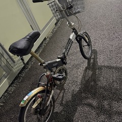 ミニ折りたたみ自転車の画像