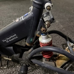 ミニ折りたたみ自転車の画像