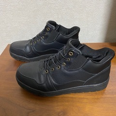 着用1回　防水ブーツ　ハイカット　スニーカー　メンズ　26.0cm　レインシューズの画像