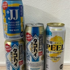 お酒、ビール、ハイボール、酎ハイ等
の画像