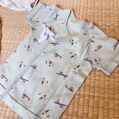 50-60 肌着 ロンパース　の画像