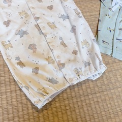50-60 肌着 ロンパース　の画像