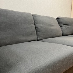L字型ソファーべっとベットの画像
