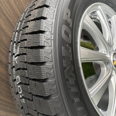 【新品‼️】　スタッドレス　16インチ　タイヤホイール4本セット　ダンロップウィンターマックスの画像