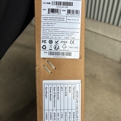 新品未開封　ソーラーパネルの画像