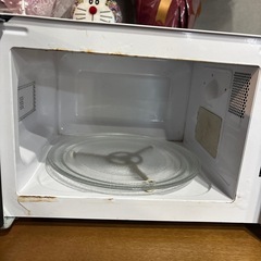 訳あり大特価‼️まだまだ使えます✨️税込1,100円🌈電子レンジHaier2016年製JM-17Fの画像