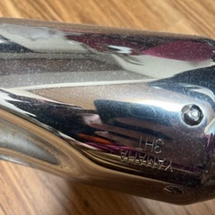 SR400純正マフラーの画像