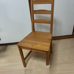 IKEAダイニングテーブル+椅子4脚の画像