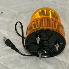【ARROW】 パトライト LRLK-100-A イエロー 動作確認済み LED回転灯 プラグ付き 黄色 光輝明 警告灯 A0736YGの画像