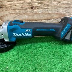 【SIW】makita マキタ GA412DZ 18V 100mm充電式ディスクグラインダ 本体のみ【中古動作品】の画像