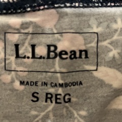 L.L Bean ワンピース（花柄・左の写真）＆それに合わせたインナーの画像