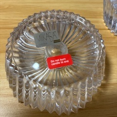 Mikasa社の「Starburst Lead Crystal Taper Candle Holderの画像