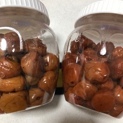 【ご購入者確定】はちみつ梅・しそ梅 の画像