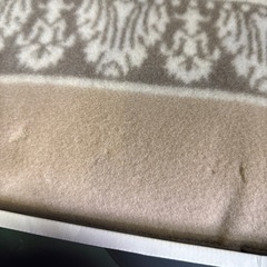 純毛毛布訳ありの画像