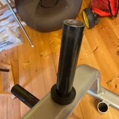 タフスタッフ　プレートラック　オリンピックプレート用　トレーニング器具　ウエイトトレーニング　トレーニングの画像