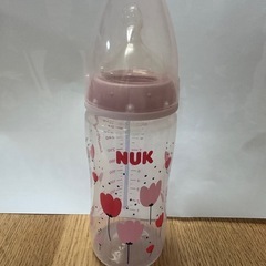 哺乳瓶　nuk ガラス製の画像