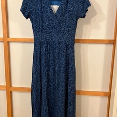L.L Bean ワンピース（ドット柄・右の写真）＆それに合わせたインナーの画像
