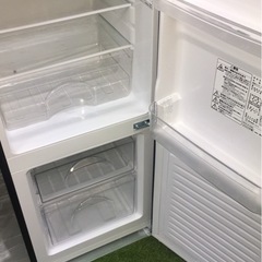 2022 ニトリ2ドア冷蔵庫　NTR-106BKの画像