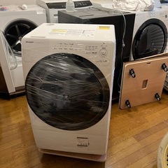 超美品　シャープ　左開き　ES-S7H-WL 2024年購入　ドラム式洗濯乾燥機の画像
