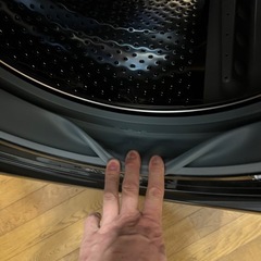 超美品　シャープ　左開き　ES-S7H-WL 2024年購入　ドラム式洗濯乾燥機の画像