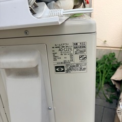 【ポンプダウン済み】富士通 nocria ルームエアコン AS-C221L-W（2021年製）6畳用の画像