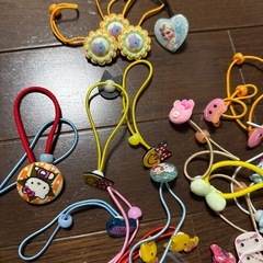 ヘアゴム　女の子の画像