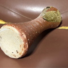 信楽焼 ハンドメイド花瓶24x9cmの画像