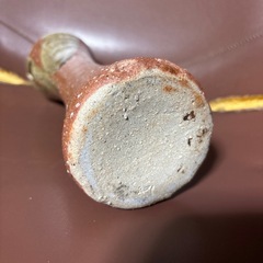 信楽焼 ハンドメイド花瓶24x9cmの画像
