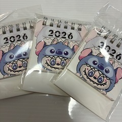 ラブブミニミニ卓上カレンダーの画像