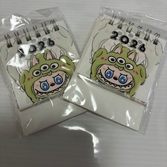 ラブブミニミニ卓上カレンダーの画像