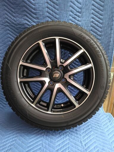 スタッドレスタイヤ 185／65R15　ホイールセット4本