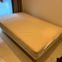 脚付きマットレス 無印良品の画像