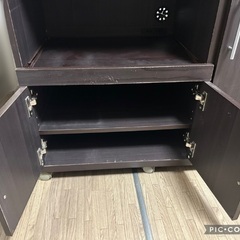 ニトリ　キッチンカウンター　キッチンボード　レンジ台　幅87の画像