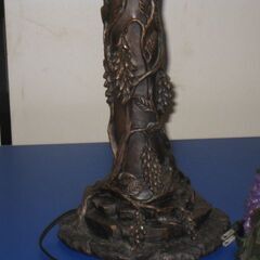 ステンドグラス テーブルランプ 花柄 ステンドランプ 照明❕の画像