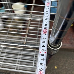 スチールラック5段　サビありの画像