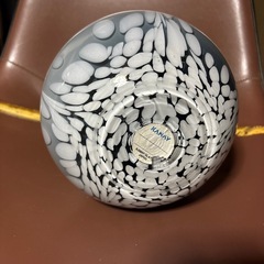 LAMAY GLASS JAPANのガラス花瓶30x15cmの画像
