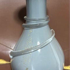 LAMAY GLASS JAPANのガラス花瓶30x15cmの画像
