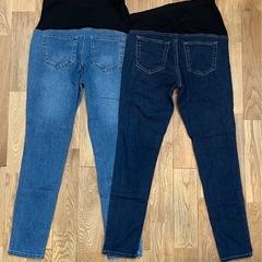 マタニティジーンズ　2着　の画像