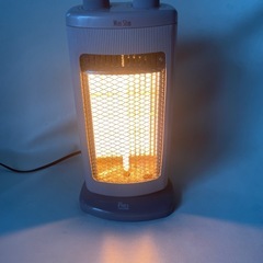 日本ビネガーボトラーズ ハロゲンヒーター ミニ・スリム パーソナル・ミニ タイマー付き 400W 中古品の画像