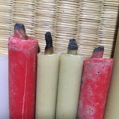  【引き取り限定。置き配。越前市内】ローソク　中古の画像