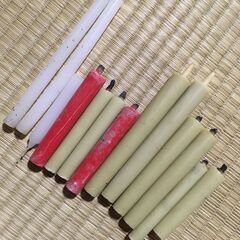  【引き取り限定。置き配。越前市内】ローソク　中古の画像
