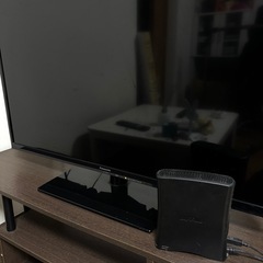【決まりました】 39v型テレビ➕テレビ台➕BUFFALO外付けめもりメモリ の画像
