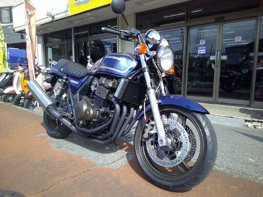 NO.5474　ＺＲＸ４００　水冷４サイクル１６バルブ４気筒エンジン　ＺＲＸ－２仕様　ネイビー（マークⅡカラー）　☆彡