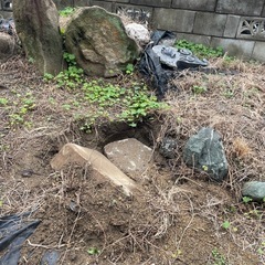 庭石　引き取りに来られる方のみ(軽自動車のみ可能)の画像