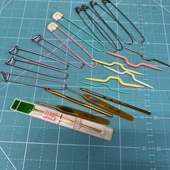 編み物セット　　かぎ針編み　　棒網の画像