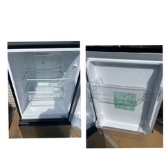 【高年式！/2024年製】　ノンフロン冷凍冷蔵庫　AQUA シルバーの画像