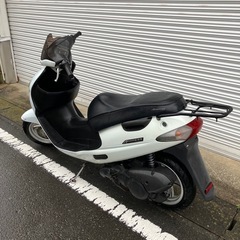 2st　アドレス110　希少後期モデル　希少純正パールホワイト　配達OK！の画像