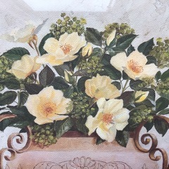 花瓶に生けられた花の絵画 グロリア・エリクセンGloria Eriksenでの画像
