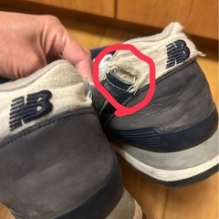 ニューバランススニーカー　24.5の画像